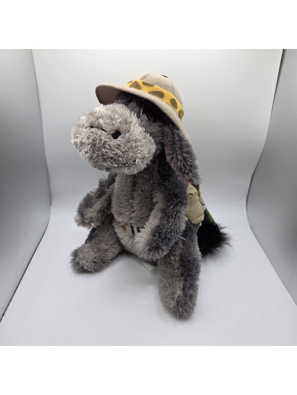 Walt Disney Parks Animal Kingdom 8" Sitting Safari Eeyore Plush Toy